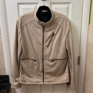 Zara Men's Beige Lightweight Jacket